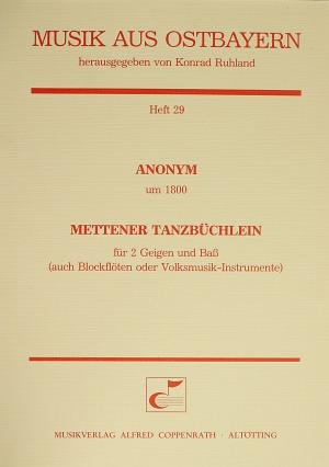 Mettener Tanzbüchlein